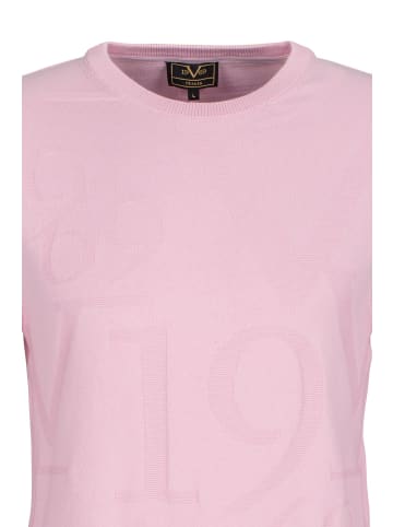 19V69 Italia by Versace V-Ausschnitt-Pullover Roger in pink