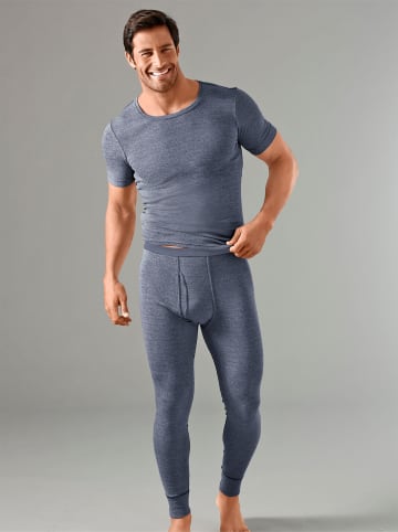 WITT WEIDEN Unterhemd in blau-meliert