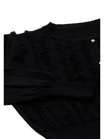 NAEMI Damen Strickjacke in Schwarz