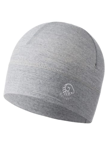 Giesswein Strickmütze in grau