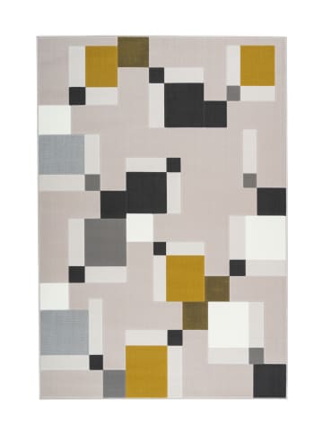 Kayoom Teppich Esperanto 225 in creme - grün - rechteckig