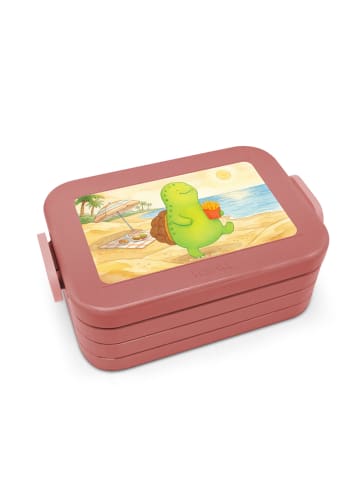 Mr. & Mrs. Panda Bento Box Schildkröte Pommes Design ohne Spruch in Rot Pastell