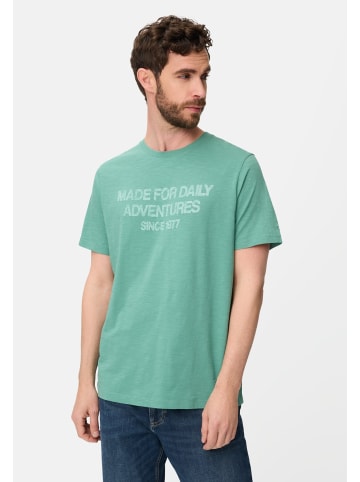 Camel Active T-Shirt mit reflektierenden Details in Lagunengrün