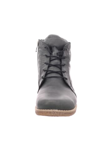 Esgano Damenschnürrstiefel warm flach  in  Grau