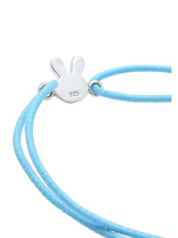 Elli Armband 925 Sterling Silber Hase in Hellblau