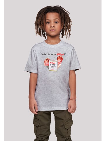 F4NT4STIC T-Shirt Kellogg's Corn Flakes Vintage Kids Advert in grau meliert