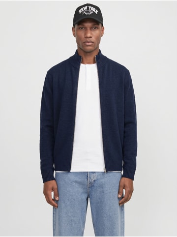 Jack & Jones Strickjacke in Navy Blazer