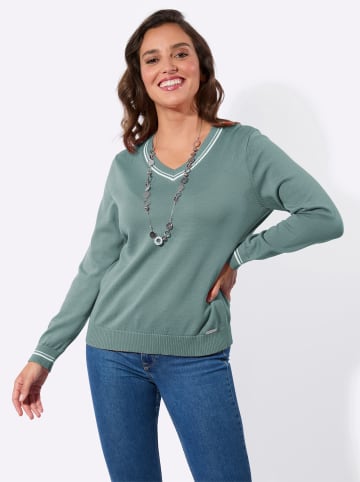 WITT WEIDEN Baumwollpullover in jade