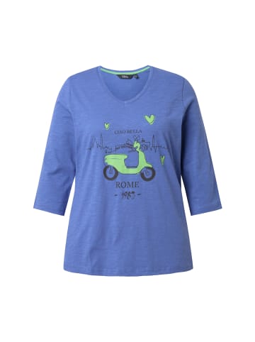 Ulla Popken Shirt in atlantikblau