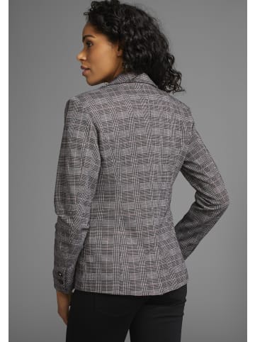 Laura Scott Kurzblazer in braun-kariert