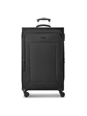 Franky Melbourne 3.0 4-Rollen Trolley 79 cm mit Dehnfalte black2