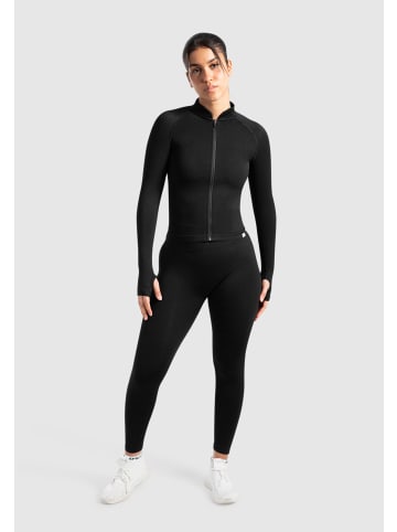 SMILODOX Trainingsjacke Revia in Schwarz