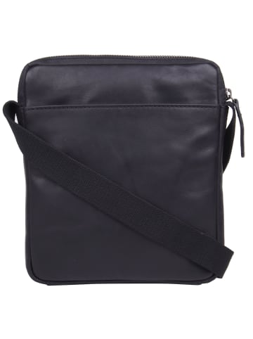 Strellson Brick Lane Marcus Umhängetasche Leder 20 cm in black