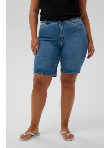 KAFFE curve Jeansshorts KCemila Regular fit in Medium Blue Denim