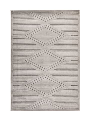 Kurzflor Teppich Mara 125 in Grau