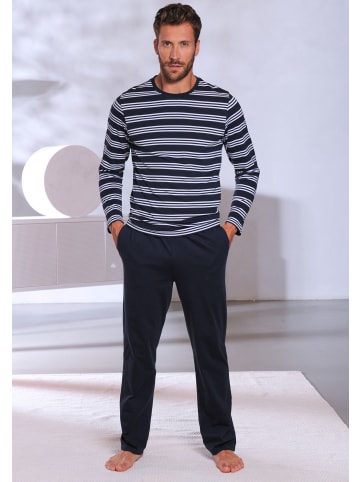 AUTHENTIC LE JOGGER Pyjama in navy / petrol