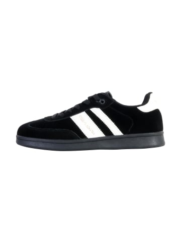 Teddy Smith Leder-Sneaker Schwarz