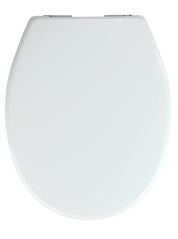 Wenko WC-Sitz Duroplast Mod. Tucson Weiß, WC-Sitz Duroplast Tucson Weiß in Weiß