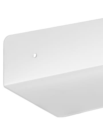 ebuy24 Regal Joliet Weiß 50 x 15 cm