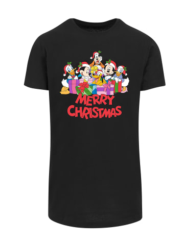 F4NT4STIC T-Shirt Disney Micky Maus Weihnachten in schwarz