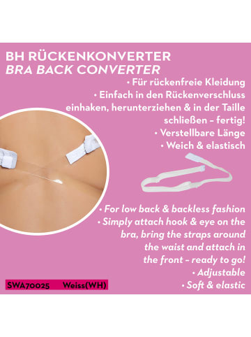 Skin Wrap BH-Rückenkonverter in Transparent