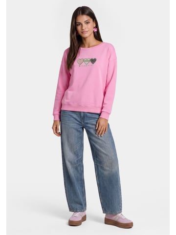myMo Women Sweatshirt in Pink