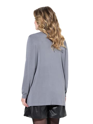 MIAMODA Pullover in bleigrau