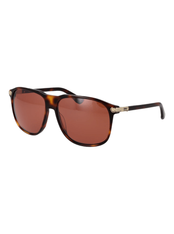 BMW Männer Sonnenbrille Flieger Braun