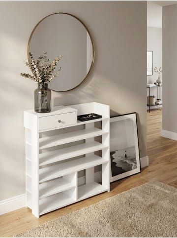 KADIMA DESIGN Design Schuhregal 75 x 92,5 x 24 cm Flurregal , Hohes Standregal