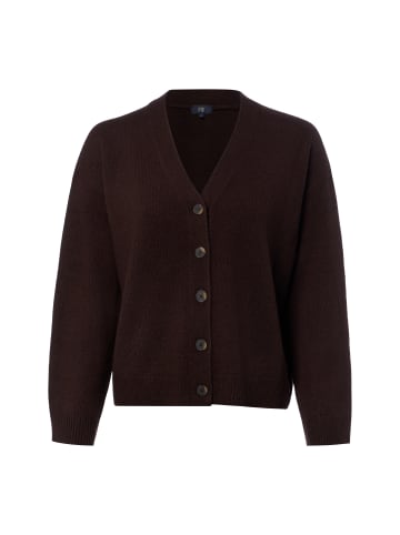 IPURI Strickjacke in schoko - 0003