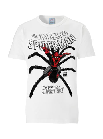 Logoshirt T-Shirt Spider-Man in altweiß