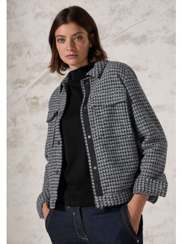 Cecil Kurze Jacquard Jacke in Black