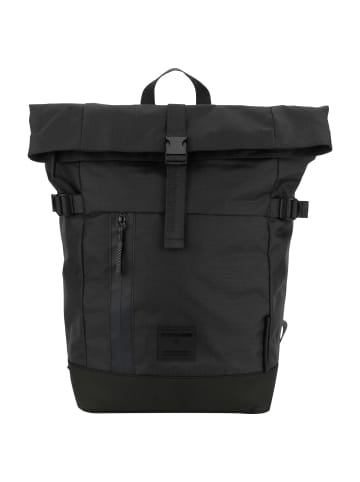Strellson Northwood RS Eddie - Rucksack M 42 cm (hellgrau) in schwarz