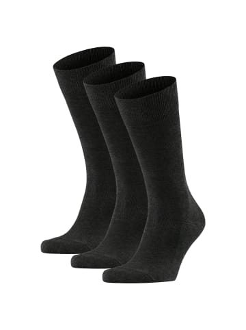 Falke Socken 3er Pack in Anthrazit