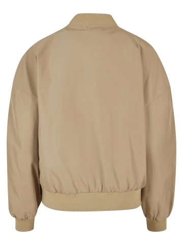 Urban Classics Urban Classics Damen Ladies Recycled Oversized Light Bomber Jacket in unionbeige