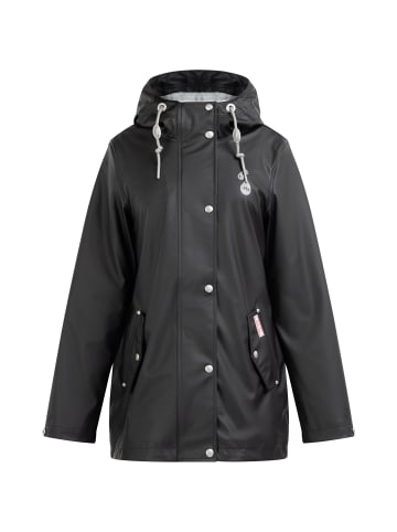myMo Damen Regenjacke in Schwarz
