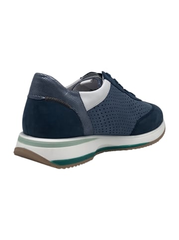 Mephisto Sportliche Schnürschuhe in Blau