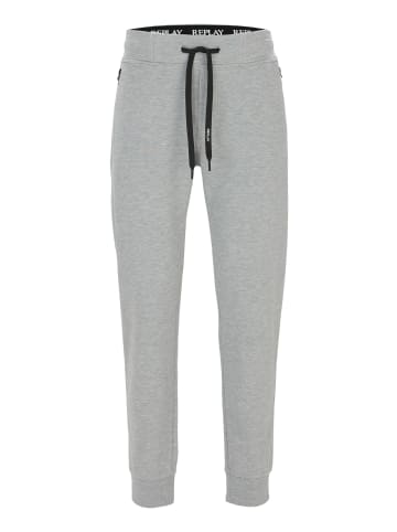 Replay Jogginghose Cotton Fleece in grau