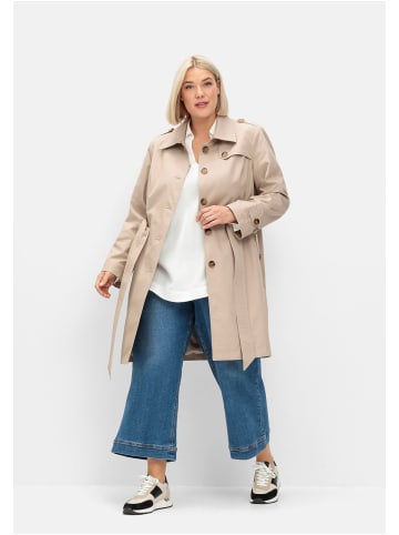 sheego Trenchcoat in softtaupe