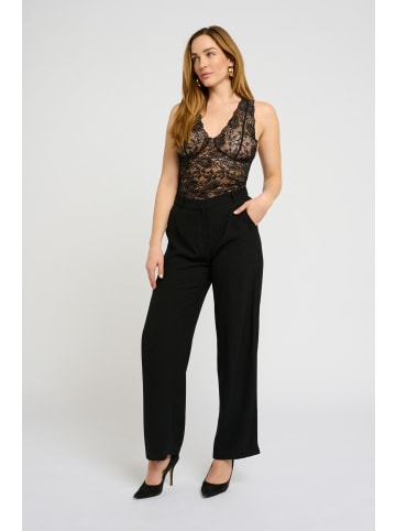 Cream T-shirt Glaze Regular fit in Pitch Black