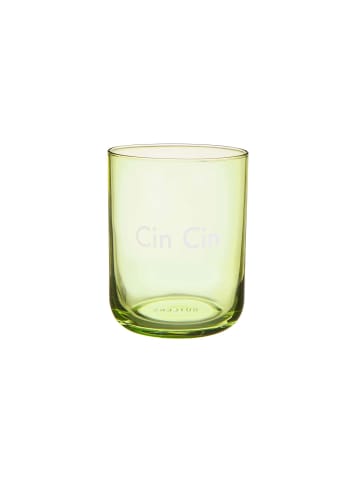 Butlers Glas Cin Cin 350ml COLORATA in Grün