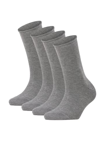 Falke Socken 4er Pack in Grau
