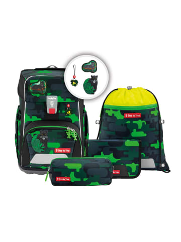 Step by Step Step by Step GIANT Schulranzen-Set "Black Cat Chiko", 5-teilig