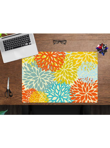 cover-your-desk.de  Schreibtischunterlage – “Bunter Löwenzahn“ (L)60 x (B)40 