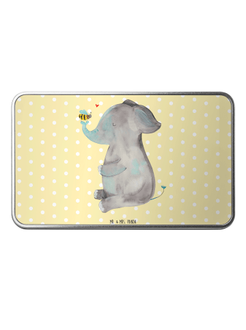 Mr. & Mrs. Panda Kaffeedose Elefant Biene ohne Spruch in Gelb Pastell