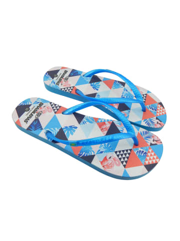 Brasileras Zehentrenner "Printed 21 Axon" in Hellblau