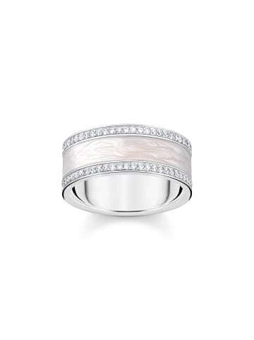 Thomas Sabo Ring in silber, weiß