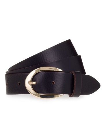 Vanzetti Gürtel Leder in dunkelbraun