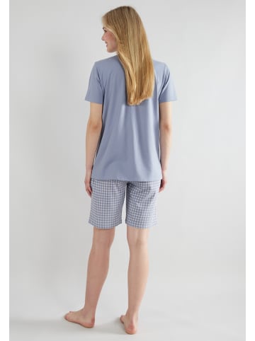 Götzburg Shorty Josselin in blau-mittel-Karo
