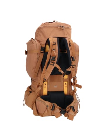 FJÄLLRÄVEN Kajka 55 Rucksack S-M 73 cm in khaki dust